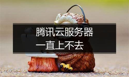 腾讯云服务器一直上不去
