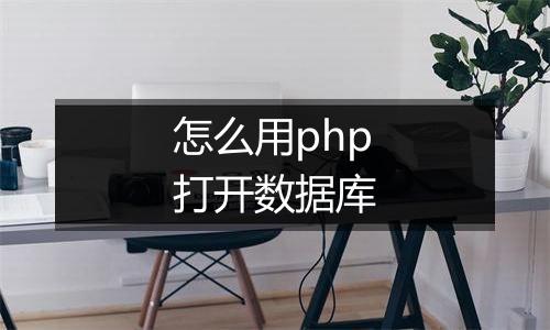 怎么用php打开数据库