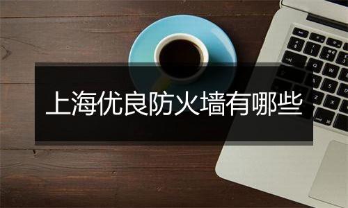 上海优良防火墙有哪些
