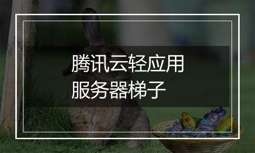 腾讯云轻应用服务器梯子