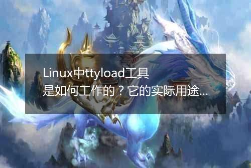 Linux中ttyload工具是如何工作的？它的实际用途有哪些？