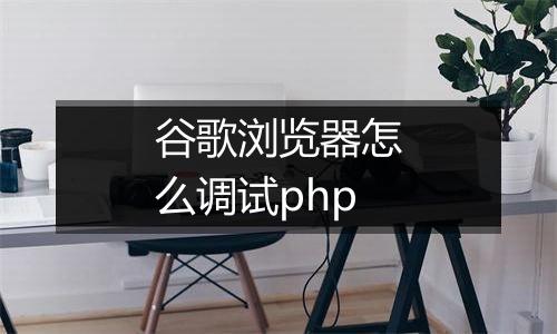 谷歌浏览器怎么调试php