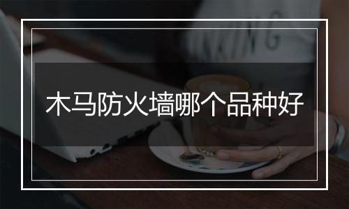 木马防火墙哪个品种好