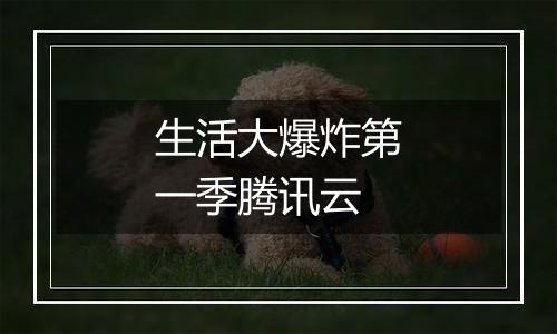 生活大爆炸第一季腾讯云