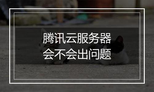 腾讯云服务器会不会出问题