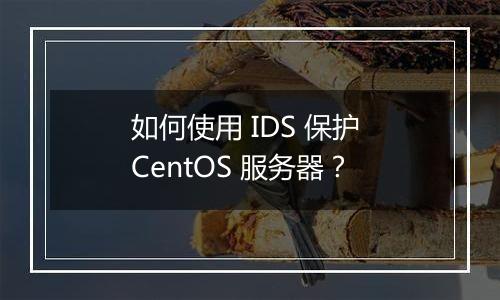 如何使用 IDS 保护 CentOS 服务器?