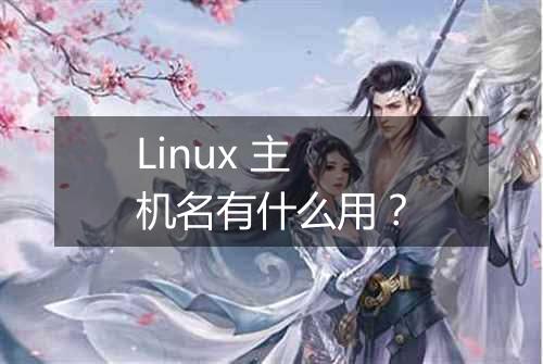 Linux 主机名有什么用?