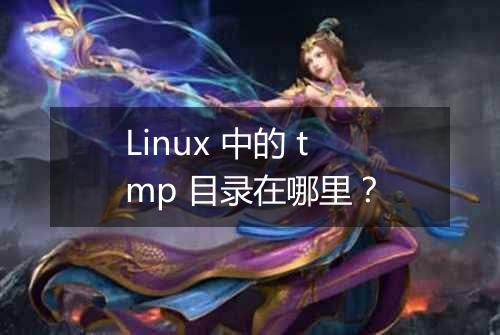 Linux 中的 tmp 目录在哪里?