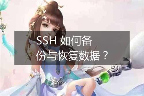 SSH 如何备份与恢复数据?