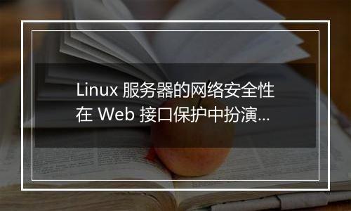 Linux 服务器的网络安全性在 Web 接口保护中扮演什么角色?