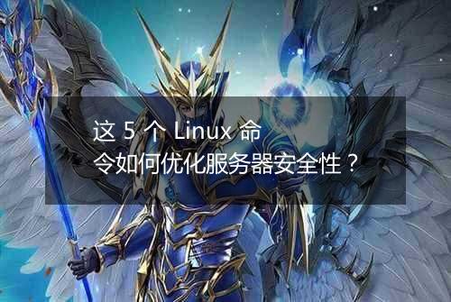 这 5 个 Linux 命令如何优化服务器安全性?