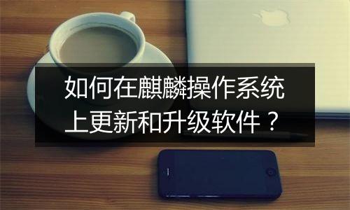 如何在麒麟操作系统上更新和升级软件?