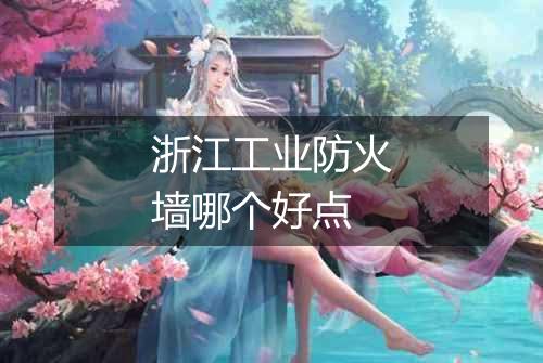 浙江工业防火墙哪个好点