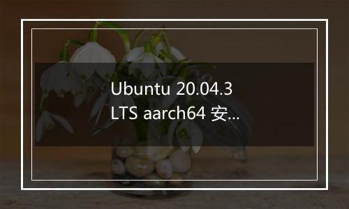 Ubuntu 20.04.3 LTS aarch64 安装mongodb 后无法启动