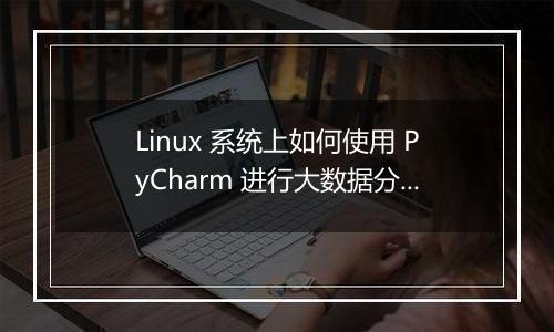 Linux 系统上如何使用 PyCharm 进行大数据分析?