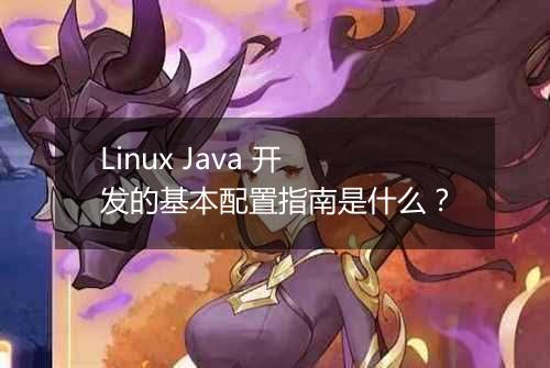 Linux Java 开发的基本配置指南是什么?