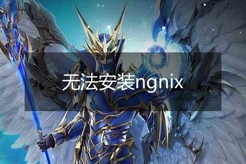 无法安装ngnix