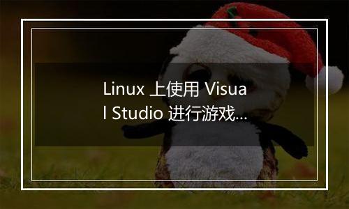 Linux 上使用 Visual Studio 进行游戏开发的推荐配置是什么?