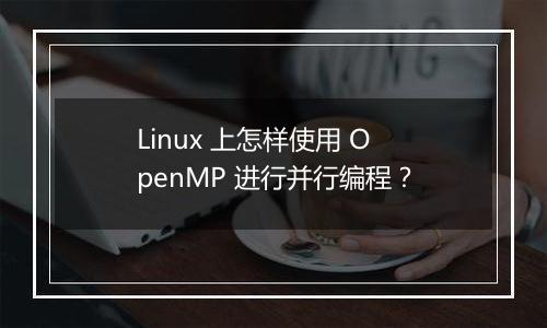 Linux 上怎样使用 OpenMP 进行并行编程？