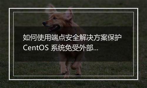 如何使用端点安全解决方案保护 CentOS 系统免受外部攻击？