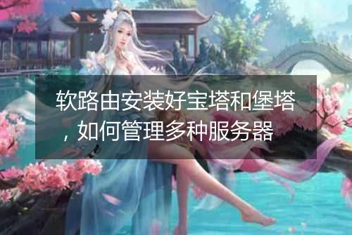 软路由安装好宝塔和堡塔,如何管理多种服务器