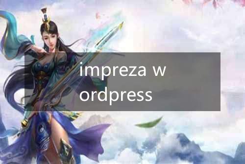 impreza wordpress