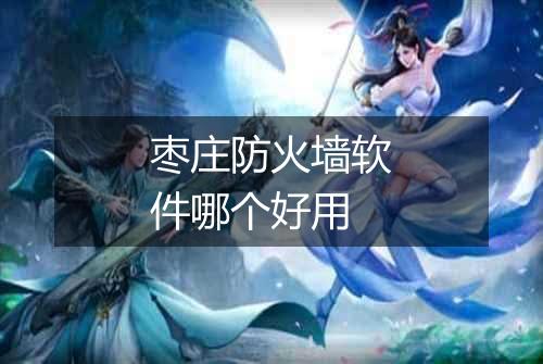 枣庄防火墙软件哪个好用