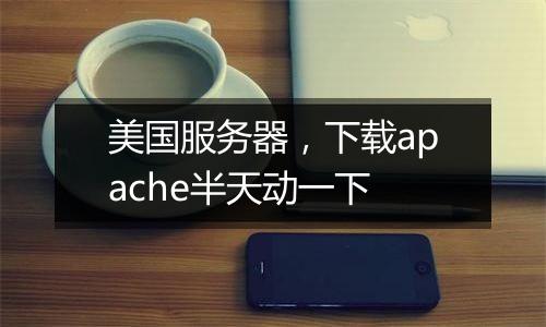 美国服务器,下载apache半天动一下
