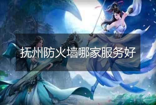 抚州防火墙哪家服务好